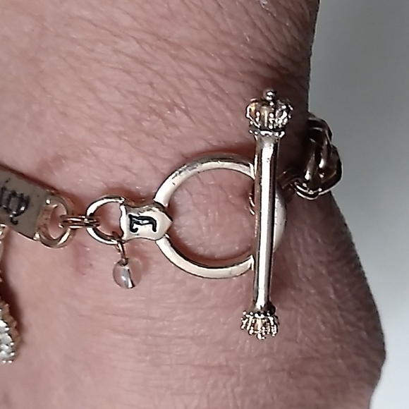 Vintage Juicy Couture Bracelet with Sapphire and Stones - Picture 4 of 7
